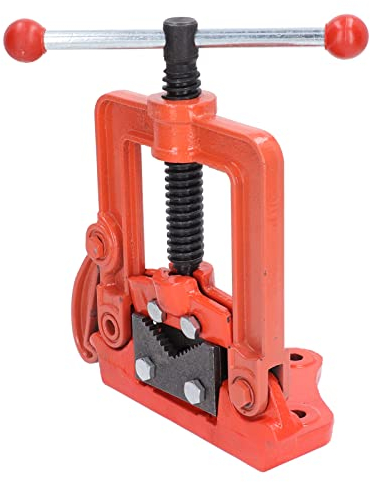 Hochleistungs-Rohrschraubstock mit Scharnierklemme Zum Schneiden und Gewindeschneiden von Rohren