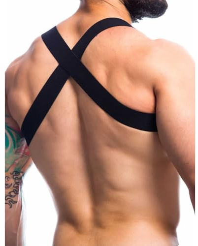 H4Rness By Cut4Men Hero Brustharness Für Herren, Schwarz, L/XL
