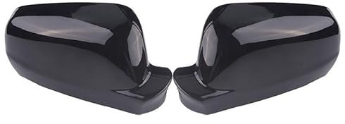 Spiegelkappe Auto Für VW Für Golf Für MK 4 5 6 7 1998-2018 Spiegel Abdeckkappen Glänzend Schwarz Carbon Look Auto Zubehör Rückspiegel Abdeckung (Size : Fit Golf 4 Black)