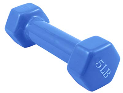 UsmAsk Hanteln Handgewichte 2er-Set – Vinylbeschichtete Übungs- und Fitnesshantel für Heimgeräte-Workouts Krafttrainingsgewichte für Frauen, Männer Hantel 10 Kappengewichte