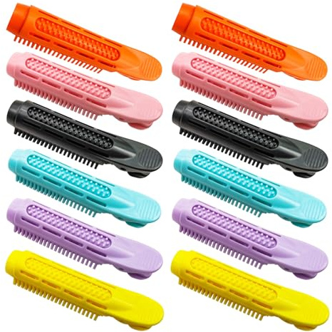 12 Stück Volumizing Hair Flauschige Haarwurzel Clip Lockenwickler Locken