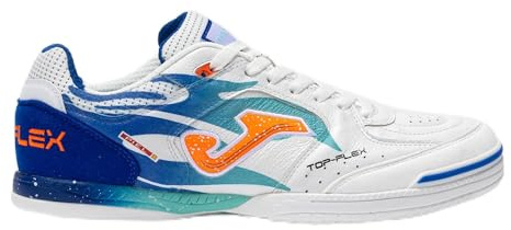Joma Top Flex 2576 IN TOPS2576IN, Men Indoor Football Trainers, White, 40 EU