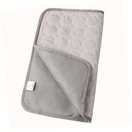 CIYODO Kühlmatte Für Hunde Und Katzen Atmungsaktiv Nylon Polyester Baumwolle Sommerkissen Für Kleine Haustiere Innenbereich
