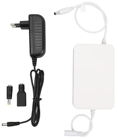 4400mAh Mini UPS Battery Backup and Runging Protector for Router Modems Security Cameras pour Les Périphériques de Sortie DC12V 1A s'adapte Intelligemment aux Besoins (Prise UE)