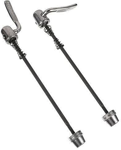ifundom 2stücke Trainerspieß Für Hinterrad Fahrrad-zubehör Stahl-spieß Mit Quick Release Passend Für Indoor-trainer Mountainbikes Und Rennräder