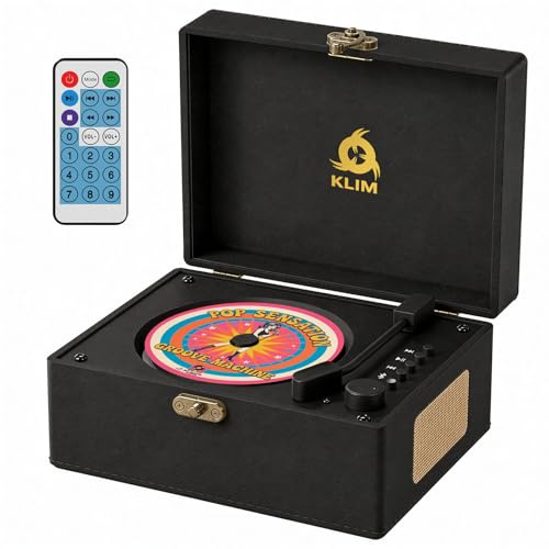 Retro CD-spelare med högtalare Bluetooth och batteri