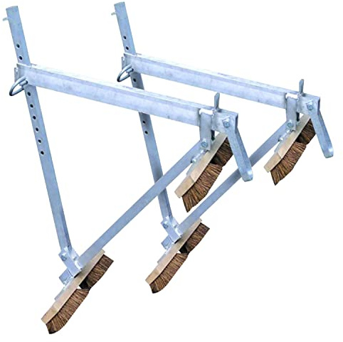 Miko® 2 x Besengerüste, Schieferböcke, Dachdeckerstuhl, für einen optimalen Arbeitsplatz auf dem Dach, einfache Handhabung, leicht und einfach zu transportieren