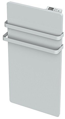 Cayenne 049767 Radiateur Sèche-Serviette Verre lcd 1000W Blanc