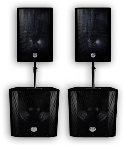 Pack BMS-181812 Lautsprecher, 3000 W, Bi-Ampere-Subwoofer BM Bmsonic