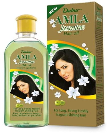 DABUR - Amla Haaröl Jasmin, (1 X 200 ML)