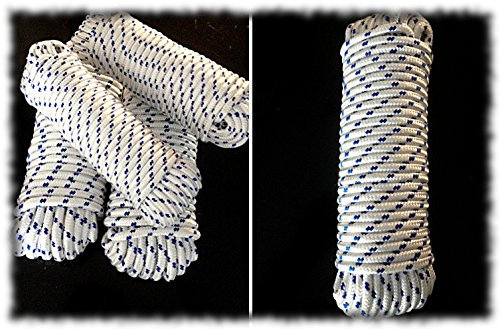 Nr.45 Seil, Tauwerk 12 mm x 30 m, Flechtschnur, Leine, Reepseil, Bootsleine, Seil, Tau, Flechtleine, Reep Seil, Polypropylen Seil, Schnur