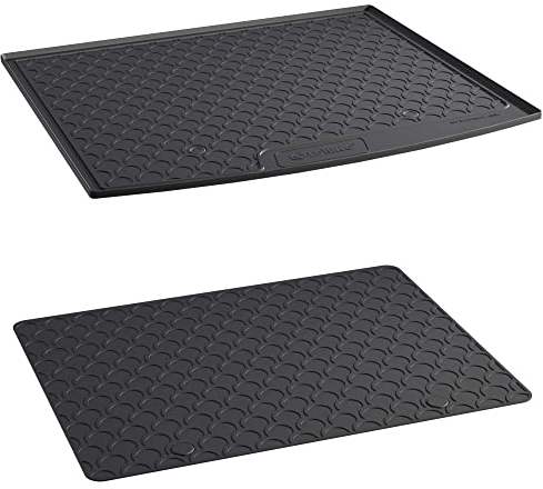 AROBA GL1804DB Set Design Kofferraumwanne & Zusatzmatte Doggy Mat kompatibel mit Seat Ateca ab BJ. 05.2016> für hohen Ladeboden passgenau