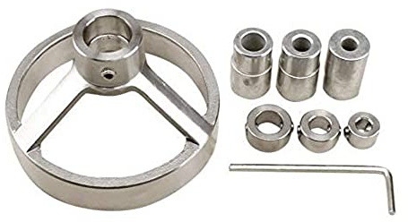 ZONADAH Drill Straight Angle Guide Bit, Self Centering Doweling Jig Woodworking Tool Vertical Drilling Fixture Set Hole Drilling Positioning Kit 5/6/7/8/9/10/12mm