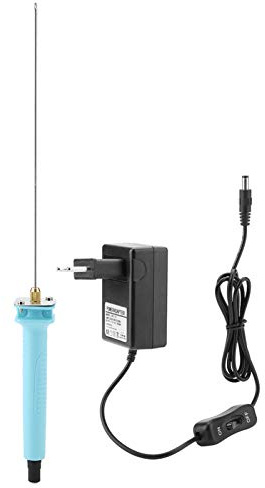 30W 25cm Elettrico, Taglio a Filo Caldo Schiuma di Polistirene Taglio a Caldo Penna per Incisione Spina Europea 110-250V Strumento per Polistirolo, Taglierina(Spina Europea)