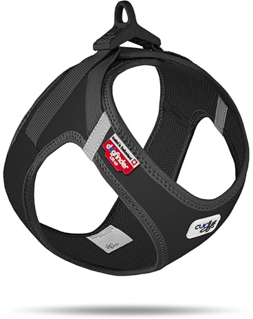 Vest Harness curli Clasp Softshell Black 3XS