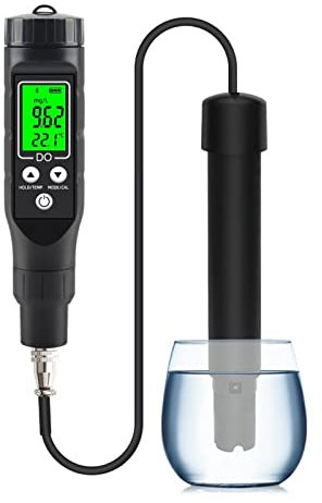 Intelligentes Bluetooth-Messgerät for gelösten Sauerstoff 0–30 mg/l Professioneller Aquakultur-Analysator-Tester for Aquarien, die Wein brauen