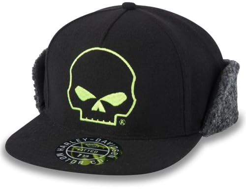 HARLEY-DAVIDSON Cap Cozy Willie G Skull schwarz, L