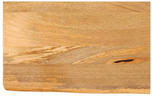 vidaXL Tischplatte mit Baumkante 60x30x2,5 cm Massivholz Mango