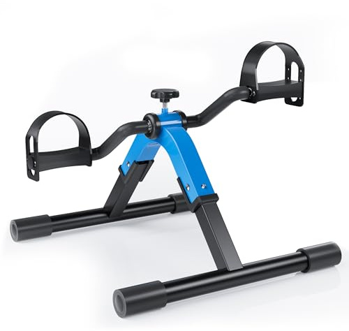 Pedale Exerciser Mini Cyclette per gamba e braccio basso impatto Exercisce Pedalatore pieghevole