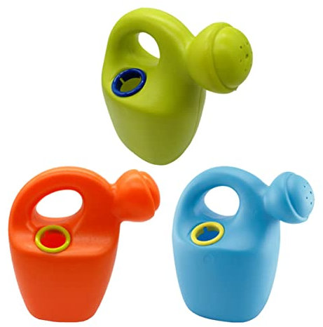 ifundom 3 Pièces Bouilloire Enfants Arrosoir Jouets De De Bébé De Bain pour Bébé Arrosoir pour Enfants Pot D'arrosage De Dessin Animé D'arrosage Plastique