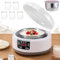 1200 ml Joghurtbereiter, Probiotischer Joghurtbereiter mit 5 Gläsern, Multifunktions-Joghurtbereiter mit LED-Anzeige & Timer, für Joghurt/Natto/Reiswein