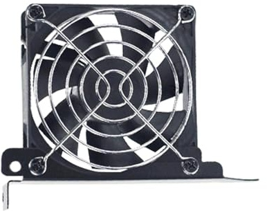 yakermur Ventola di raffreddamento con scheda grafica, ventola GPU per computer | Claise di dissipazione del calore a 4 pin sul supporto PCI - Attacco desktop per