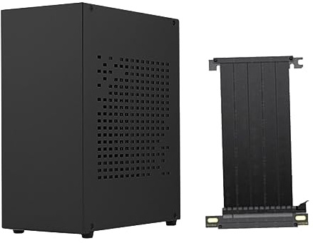 Alluminio ITX Telaio Per Gaming Desktop PC Caso USB3.0 Scheda Grafica RTX2070 Con PCIE3.0 Cavo HTPC Caso