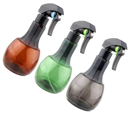 SOIMISS 3PCS Water Spray Bottle Hair Misting Sprayer Continuous Fine Spray for Hairdressing Salon Barber Home Use Random Color Random Color