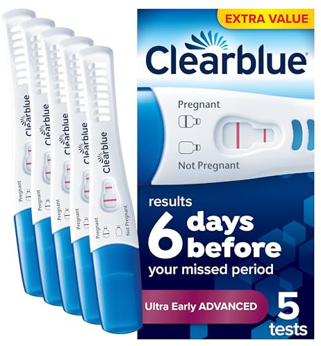Clearblue Ultra Early Advanced Pregnancy Test, 5