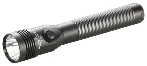 Streamlight 75458 Stinger DS LED HL 800-Lumen Rechargeable Dual Switch Flashlight with 120-Volt AC/12-Volt DC Smart Charge Piggyback Charger (NiMH), Black