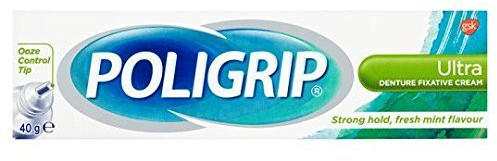 Poligrip Ultra Denture Fixative Cream 40g - by Poligrip