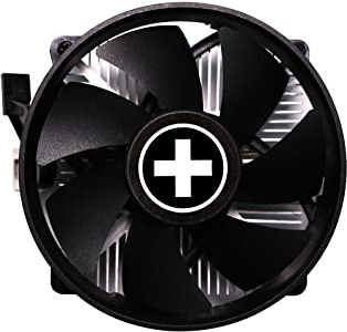 Xilence A200 AMD Ventilateur de processeur, Top Blow, 92mm Ventilateur, 89W TDP, noir/argent