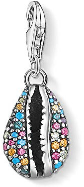THOMAS SABO Damen Charm-Anhänger Muschel Charm Club 925 Sterlingsilber 1767-342-7