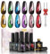 Kredioo Cat Eye Gel Nail Polish 9D - 6 Color Galaxy Cat Eye Milky Way Glitter Changing Phantom Chameleon Set - Gold, Red, Blue - Soak Off UV Gel Polish DIY Kit - Black Base Needed