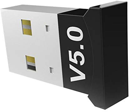 Flisdtry Adaptateur USB Bluetooth 5.0 - Récepteur Bluetooth - Dongle audio - Adaptateur USB pour ordinateur PC portable