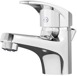 STIEBEL ELTRON Einhebel-Waschtischarmatur MAE-W, drucklos, für Mini Durchlauferhitzer oder Warmwasserspeicher/Boiler, 205622, Handwaschbecken (Gäste-wc) Bzw. Waschtisch