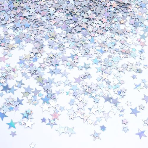 Glitzer Streudeko Sterne Konfetti Bunt, Glitzersterne Konfetti Weihnachten | Streudeko Weihnachten, Sterne Confetti Tischdeko Weihnachten, Stern Deko Weihnachts, Geburtstag, Hochzeit, Silvester