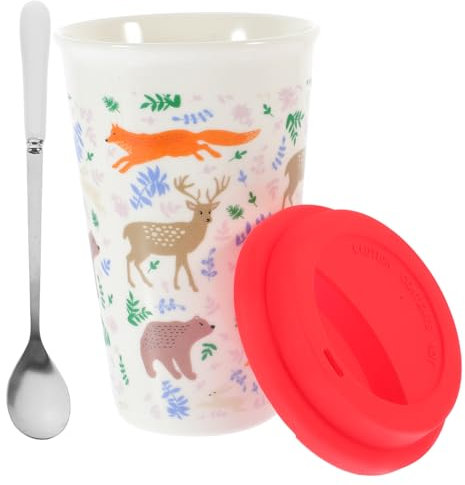 TOPBATHY Keramiktasse Weihnachten Themed Trinkbecher Keramik Kaffeetasse Weihnachts Keramiktasse Für Kaffee Tee Getränke