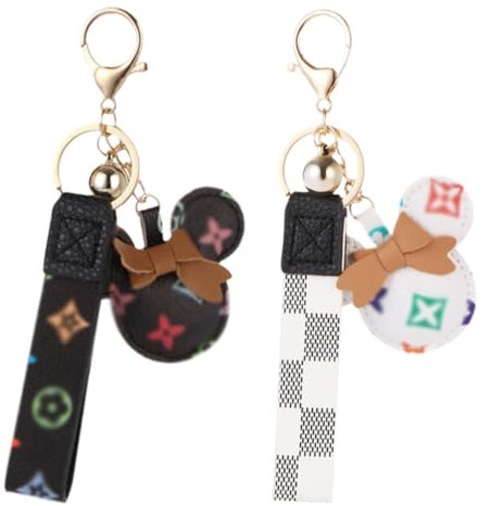 HQRKOTM Lot de 2 porte clef voiture, porte clés de moto, utilisé comme porte-clés pour la voiture, la moto et le sac