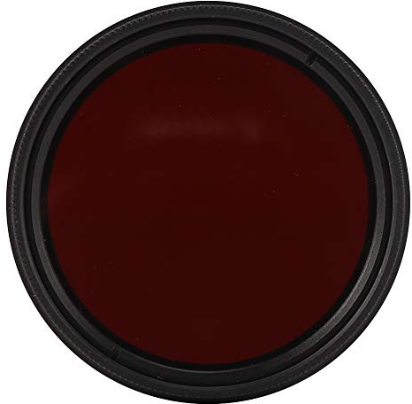 Yctze Filtro a Infrarossi per Fotografia Professionale - Design Pratico Integrato con Regolazione della Lunghezza d'onda Rotante - Telaio in Alluminio Leggero, Ideale per la Fotografia a Infrarossi