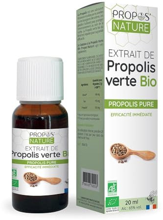 Extrait de Propolis Verte hydroalcoolique Bio