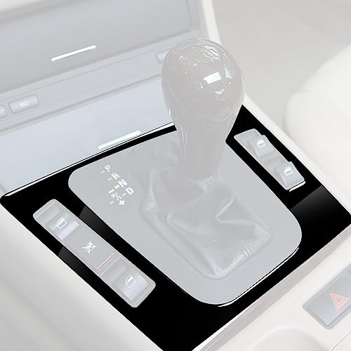 SPORTARC Piano Black Gear Shift Panel Frame Cover Trim for BMW 3er E46 1998-2005