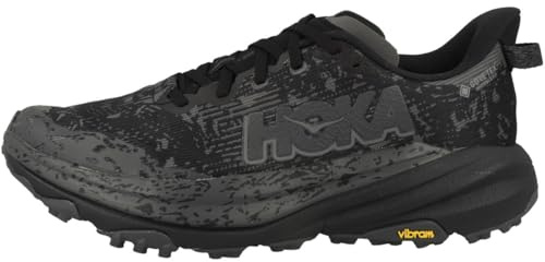 Hoka Men's Speedgoat 6 GTX Black/Outer Orbit 10 Medium