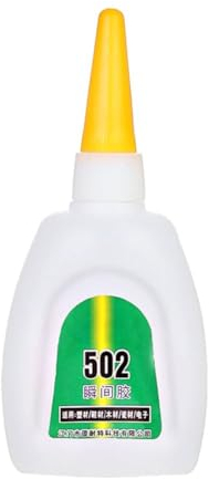 kkiuop 502 starker schnelltrocknender Dichtstoff Klebstoff Leder Holz starke Gummibindung flüssiges Metall X7n6