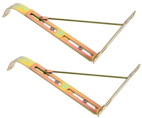 Veemoon Support Pour Évier Sous Plan Réglable Acier Inoxydable Support Angle Anti-rouille Pour Cuisine Et Salle De Bain Montage Sécurisé Avec Vis Expansion