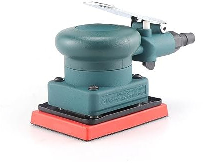 Doppelschleifmaschine, Bandschleifer, 70 * 100 mm Flansch-Chassis, pneumatisches quadratisches Chassis, Schleifmaschine, einstellbare Geschwindigkeit, Schleifmaschine, Polierwerkzeug zum Schärfen