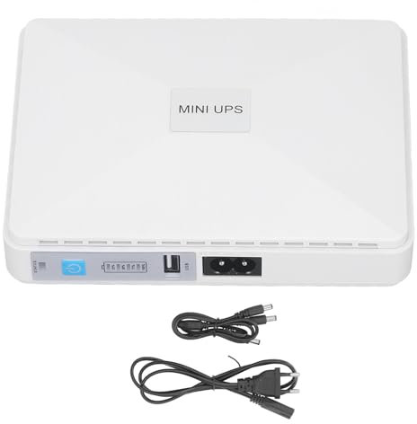 Mini Batterie de Secours UPS, Alimentation sans Interruption, 8 800 mAh, pour routeur, hub de Maison Intelligente, Modem, caméra de sécurité, téléphone Intelligent, 100-240 V