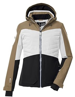 Killtec Damen Ksw 30 Wmn Ski Jckt Skijacke/Funktionsjacke mit abzippbarer Kapuze und Schneefang