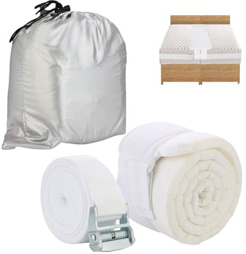 Set di connettori per – Riempitivo per materassi matrimoniali – Riempitivo per il – Per trasformare i gemelli in letti – Kit di convertitori per materassi regolabili per letti