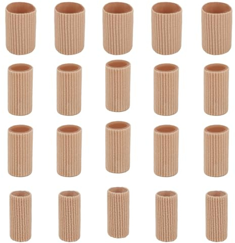 Zehenschutz – Zehenkappen & Zehenschutz großer Zeh, Schaumstoff Rohr für Zehenpolster (#1, 20pcs)